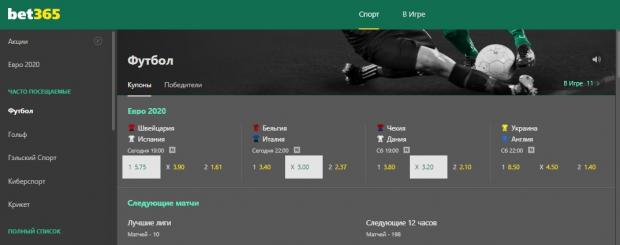 bet365.ru спорт ставки