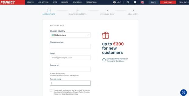 Регистрация fonbet синий офшор