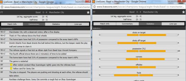 Livescore 