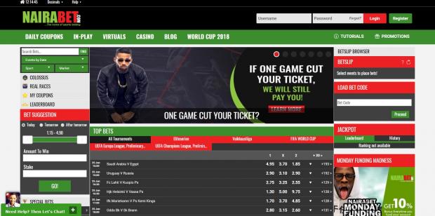 nairabet login