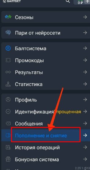 Вы можете отменить вывод средств, связавшись с поддержкой БалтБет