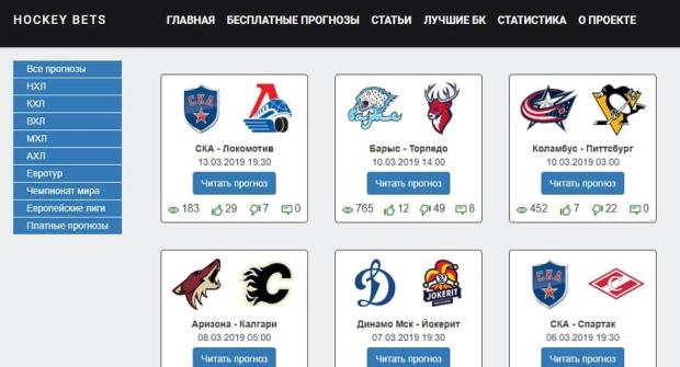 каппер hockey bets