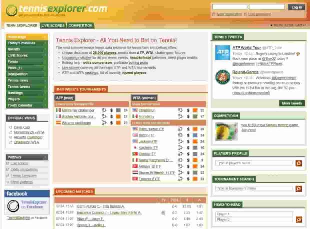 Tennis Explorer программа