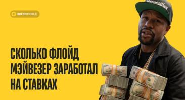 Сколько Флойд Мэйвезер заработал на ставках (миллионы долларов)