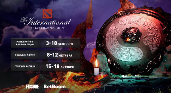 BetBoom и FISSURE покажут The International 2022