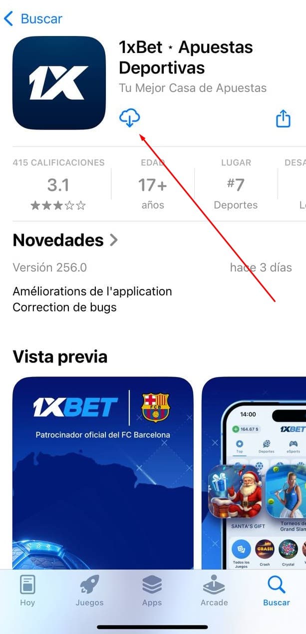 1xbet скачать на ios