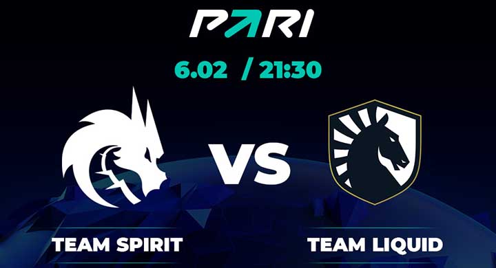 PARI: Team Liquid — фаворит в матче против Spirit на IEM Katowice 2023