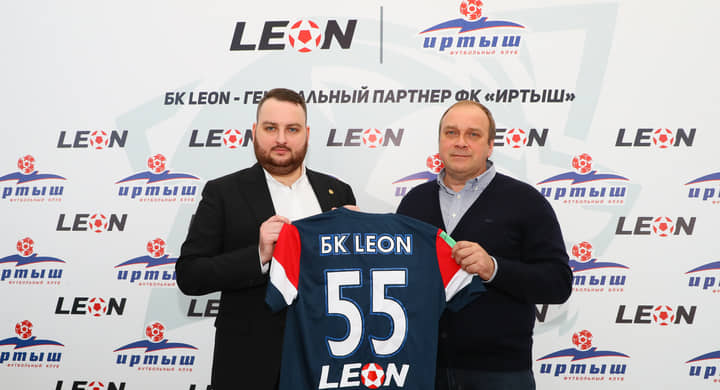 Букмекер LEON стал спонсором ФК “Иртыш”