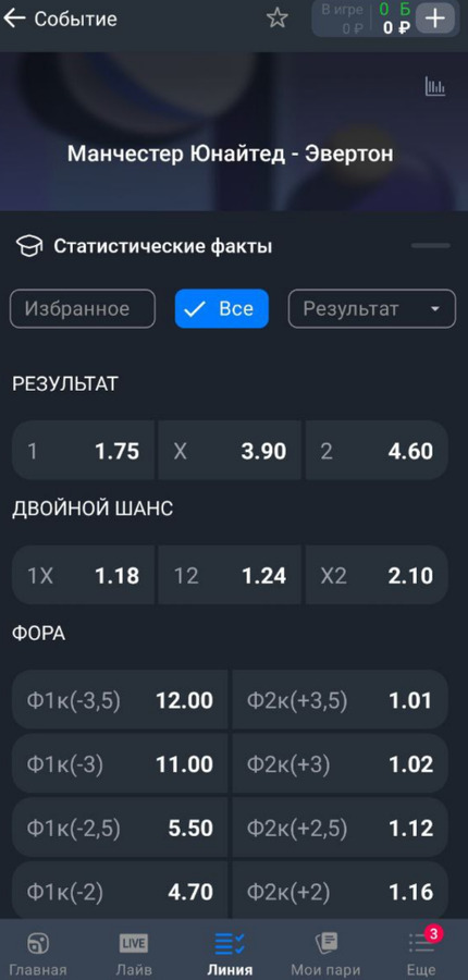 Коэффициенты бк Балтбет