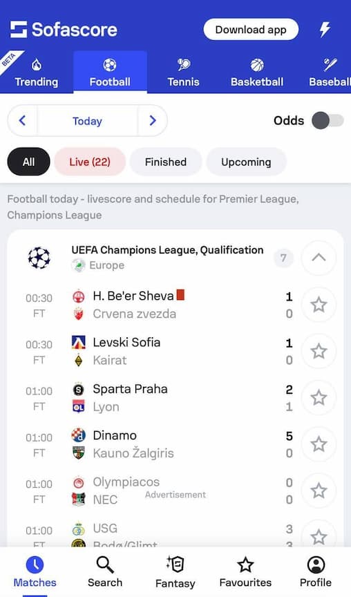 SofaScore