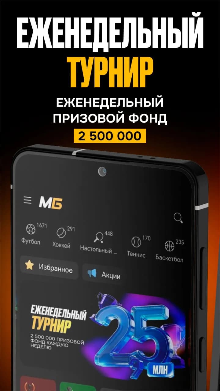 Еженедельный турнир от Мелбет