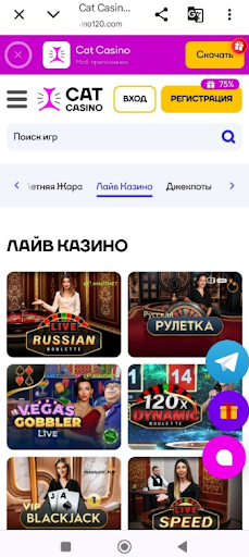 Кетказино слоты