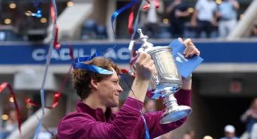 Синнер — чемпион US Open. Перед стартом турнира его шансы на победу были всего 28%