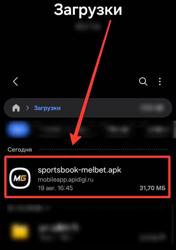 melbet apk android