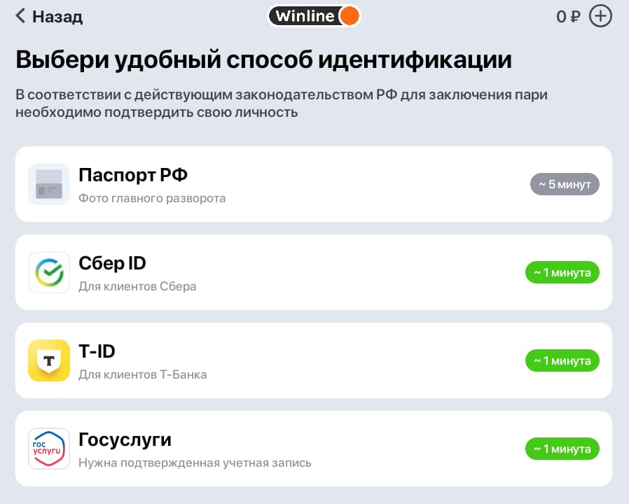 Идентификация