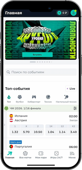 Главная БК Пари