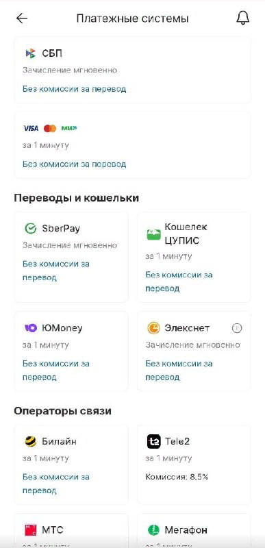 Внесение депозита Liga Stavok