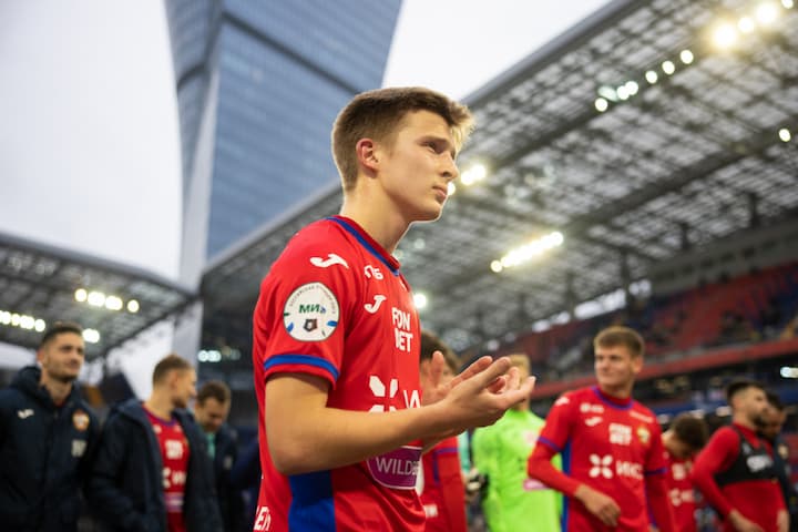Егор Носков в ЦСКА Москва