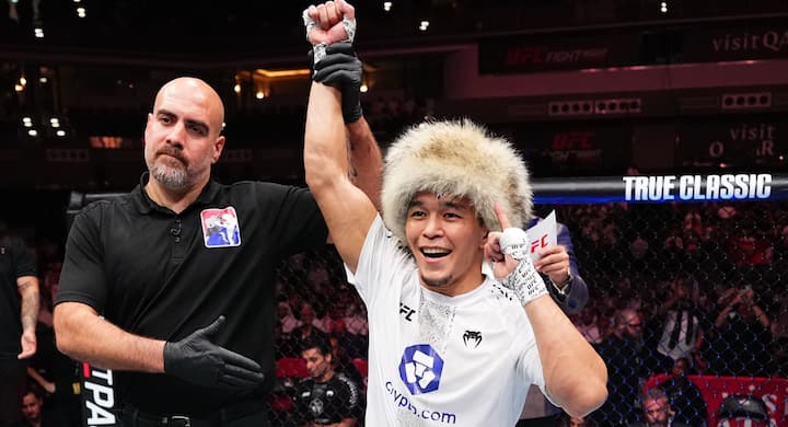 Асу Алмабаев провел последний бой по контракту с UFC