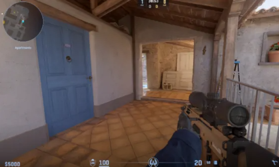 Рукав на Inferno в CS 2