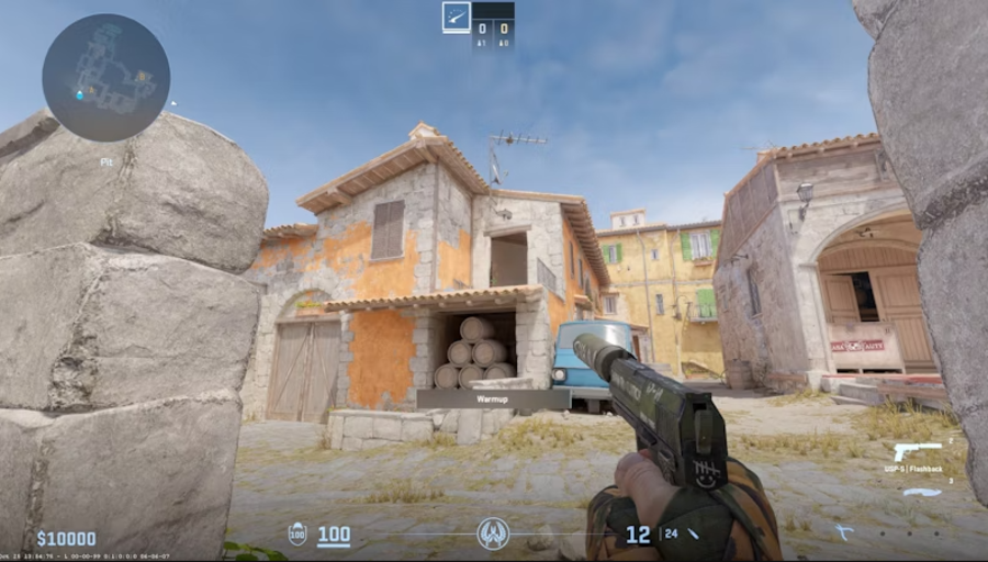 Позиция Пески на Inferno в CS 2