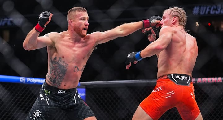 Экс-боец UFC Сергей Морозов отреагировал на победу Джастина Гейджи в бою с Пимблеттом