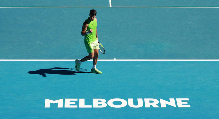 Карлос Алькарас на Australian Open