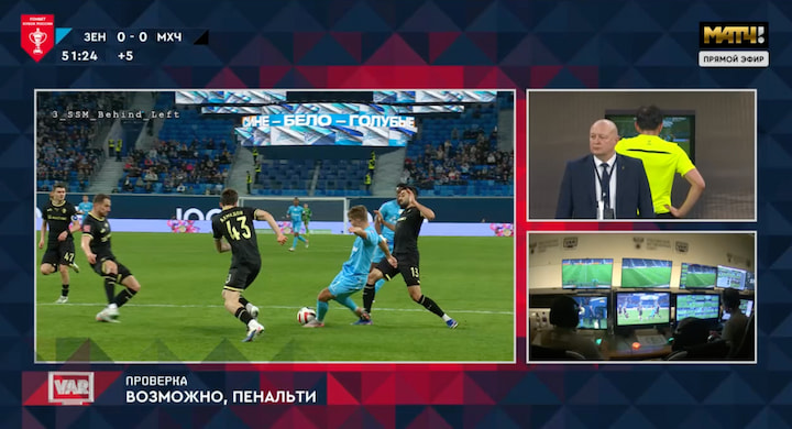 Александр Егоров про пенальти в матче «Зенит» — «Динамо» Махачкала: «Скорее фол в атаке»