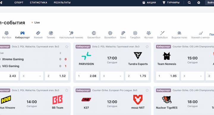 В России запустился сайт нового букмекера 24bet