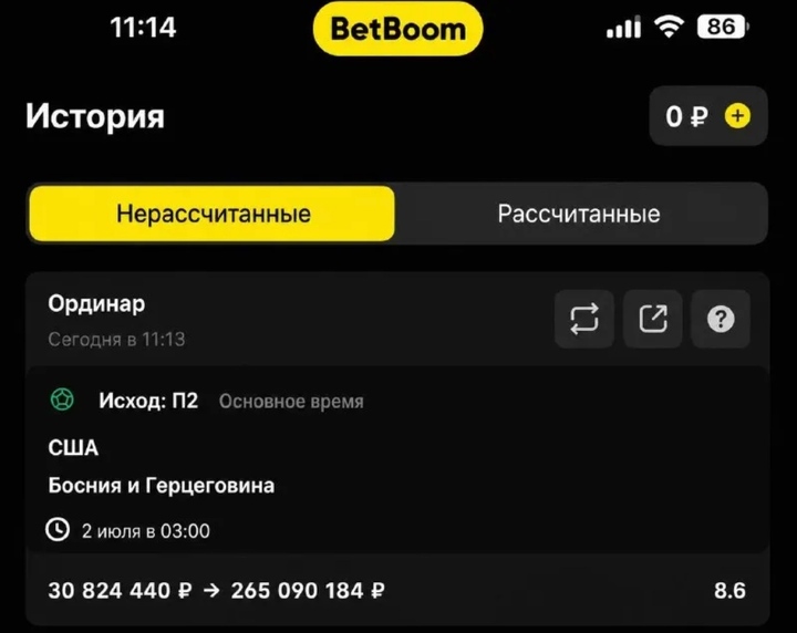 Ставка Ильи Мэддисона