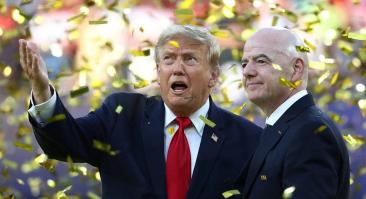 Трамп хочет, чтобы Инфантино возглавил ООН: вероятность ухода с поста президента ФИФА до конца года — 21%