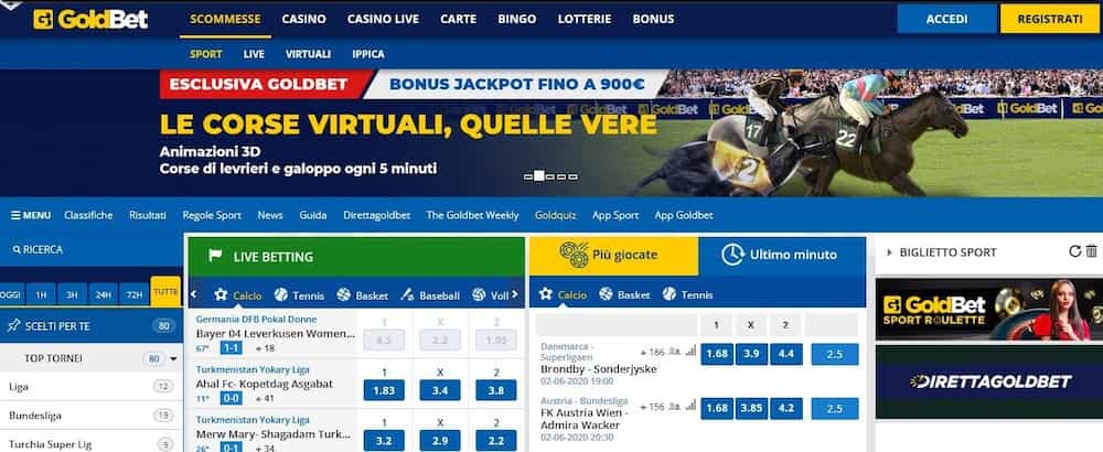 Goldbet: обзор букмекера, бонусы и отзывы игроков