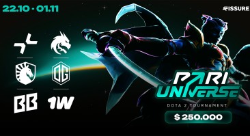 PARI и FISSURE анонсировали турнир по Dota 2 с призовым фондом $250 000
